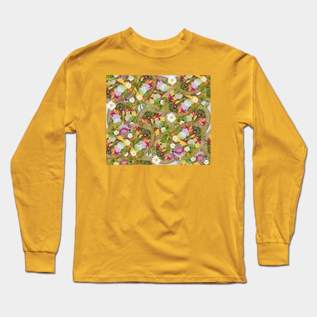 Charcuterie Boards Piled up Long Sleeve T-Shirt by Salzanos